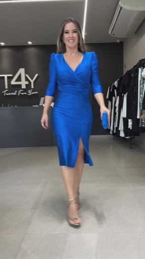 Vestido Midi Eleganza – Sofisticação e Charme em Cada Detalhe
