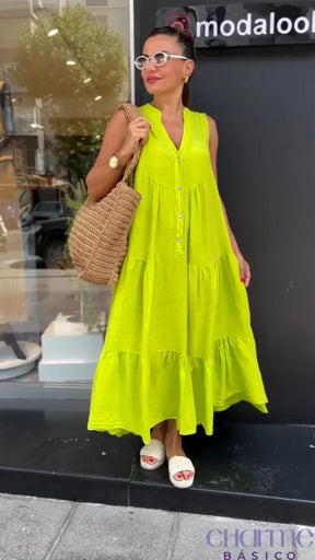 Vestido Ana – Um Toque De Cor E Leveza - Compre 1 Leve 2 Vermelho + Preto / P