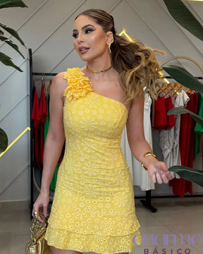 Vestido Camila Sunshine – Brilho E Charme Em Um Só Look!