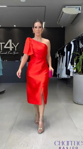 Vestido Midi Elegance – O Luxo em Cada Detalhe