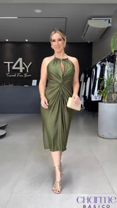 Vestido Midi Sophie – Elegância e Sofisticação Para Ocasiões Especiais